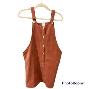 Corduroy Jumper Dress